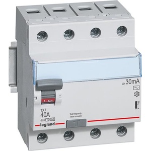 Legrand ДТЗ 4P 40A 30mА серия TX3 ID тип AC - 411708 (411708)