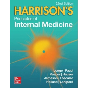 Harrison's Principles of Internal Medicine, Twenty-Second Edition (ISBN: 9781265979317)