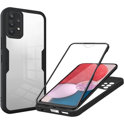 Techsuit Калъф за Samsung Galaxy A13 4G + Протектор - ColorVerse 360 Series - Черен