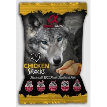 Image 1 of Alpha Spirit Лакомство за куче Снакс с пиле 50 гр, Испания 4004350