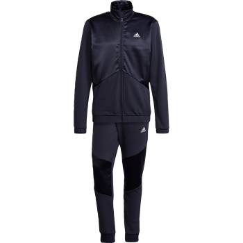 adidas Мъжки анцуг Adidas Satin French Terry Tracksuit Mens - Legend Ink