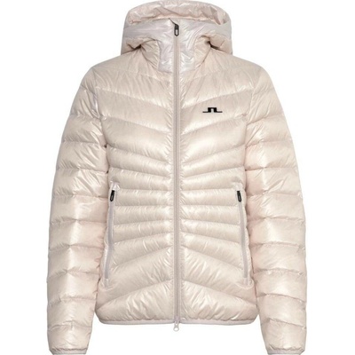 J.Lindeberg LARA Light Down Hood Jacket Grey Lilac