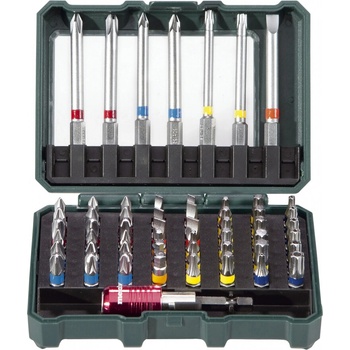 Metabo (Аccessories) Комплект битове и адаптор metabo - 56 части, компактен и висококачествен (626702000)