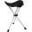 BasicNature Къмпинг стол Basic nature Dreibeinhocker Travelchair Sandwich Camping chair - Aluminium / Stahl - размер One Size (580-0414-0111)