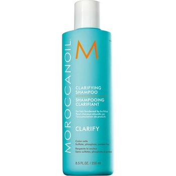 Hĺbkovo čistiaci šampón bez parabénov Moroccanoil Clarifying Shampoo - 250 ml