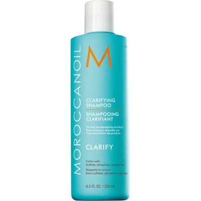 Hĺbkovo čistiaci šampón bez parabénov Moroccanoil Clarifying Shampoo - 250 ml