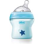 Chicco Бебешко шише Chicco Natural Feeling - Със силиконов биберон, 250 ml, за момче, асортимент (N0243) - ozone