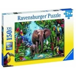 Ravensburger Puzzle 150 Slonie in the XXL Jungle