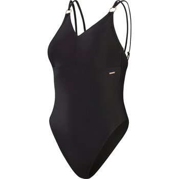 Image 1 of Speedo Womens Shaping Strappy 1 Piece - Black