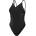 Speedo Womens Shaping Strappy 1 Piece - Black