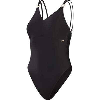 Speedo Womens Shaping Strappy 1 Piece - Black