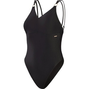 Speedo Womens Shaping Strappy 1 Piece - Black