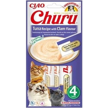 INABA Churu Tuna with clam flavour 4 x 14 g