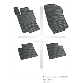 Image 1 of FroGum Гумени стелки за Mercedes ML W164, GL X164 (pa 542650-51303)