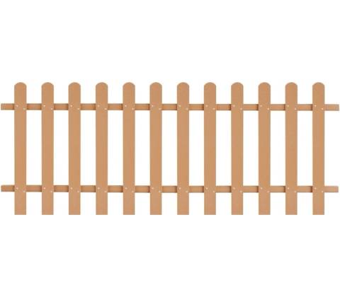 Laťkový plot WPC 200 x 80 cm 568506
