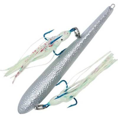 JSA fish Pilker Shadow Silver s chobotnicí 400 g