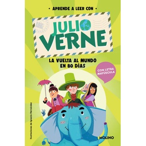 APRENDE A LEER CON VERNE - LA VUELTA AL MUNDO EN 80 DIAS | VERNE, JULIO, GREEN, SHIA (ISBN: 9788427237407)
