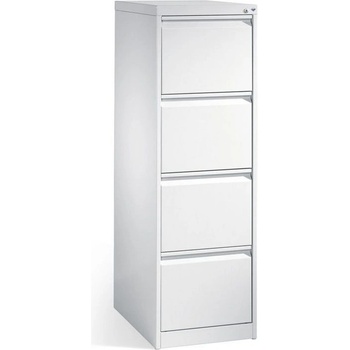 Метален кардекс с 4 чекмеджета - Здрави метални шкафове за офис и училище