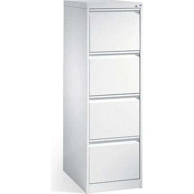 Метален кардекс с 4 чекмеджета - Здрави метални шкафове за офис и училище