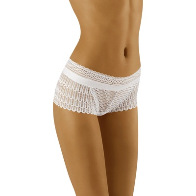 Wol-Bar Боксерки Shorty-Riki-Biae-BiayV-48311-Biały - Бежов, размер S