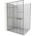 Mexen Kioto+ L душ панел с рафт Walk-in 80 x 200 cm, черен модел, златно - 800-080-123-50-78 (800-080-123-50-78)