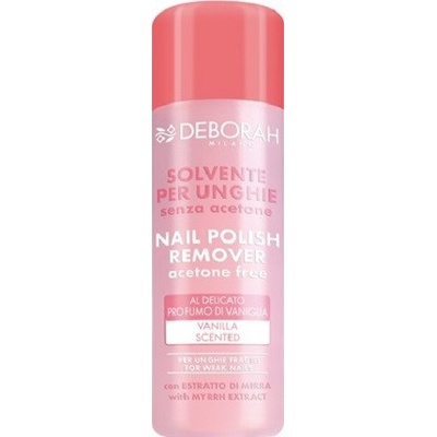 Deborah Nail Polish Remover odlakovač na nechty bez acetonu Vanilka 120 ml