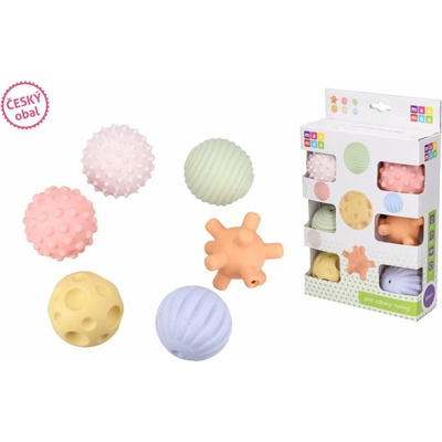 Maamaa Mäkké loptičky pískacie 6ks 55 cm mix variant či farieb