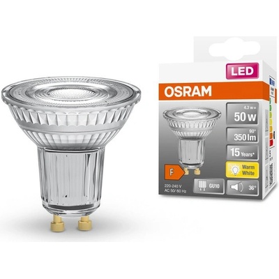 Osram 4058075112568 Kvalitní LED bodovka GU10 4.3 W STAR, teplá bílá