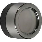 Ideal Lux - LED таванно осветително тяло за баня LOLLY 1xGX53/9W/230V Ø 10, 5 cm черно/опушено (ID354644)