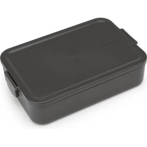 Brabantia Кутия за обяд MAKE & TAKE 2л, тъмно сива, Brabantia (BRAB203060)