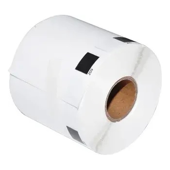 Image 1 of Makki съвместими етикети Brother DK-11209 ROLL ONLY - Small Address Paper Labels, 29mmx62mm, 800 labels per roll, Black on White - MK-DK-11209-RO (MK-DK-11209-RO)