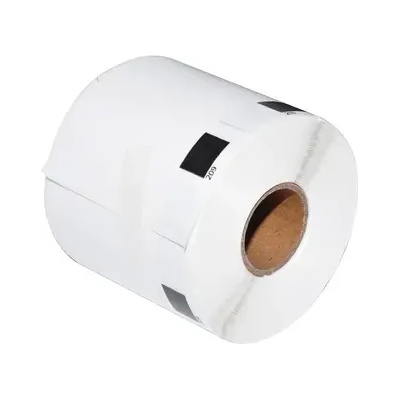 Makki съвместими етикети Brother DK-11209 ROLL ONLY - Small Address Paper Labels, 29mmx62mm, 800 labels per roll, Black on White - MK-DK-11209-RO (MK-DK-11209-RO)