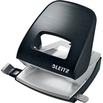 Leitz Перфоратор, два отвора, 30 листа, метален, LEITZ "Nexxt Style, сатенено черен 50060094 (50060094)
