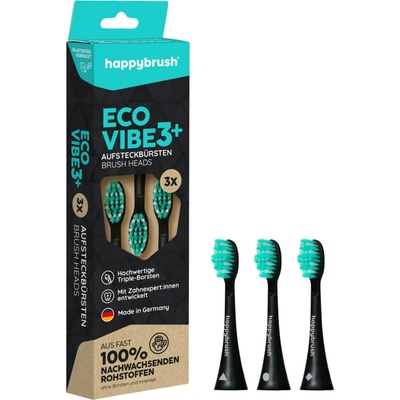 Happybrush pre ECO VIBE 3 Black-Mint