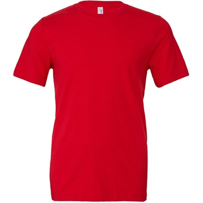 Canvas tričko s krátkym rukávom CV3001 red