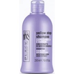 Black Professional Line Yellow Stop Shampoo - Шампоан против жълти оттенъци на побеляла и изсветлена коса 500мл- помпа