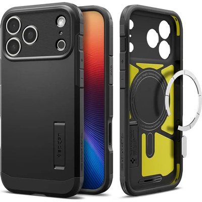 Калъф Spigen Tough Armor "T" MagSafe за iPhone 17 Pro Max - черен (8800283314298)