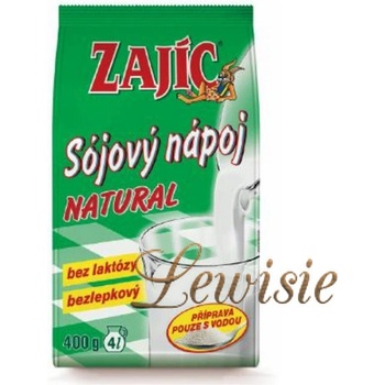 Sójový nápoj Zajíc natural sáček 400 g