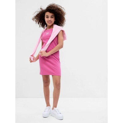 Detské šaty Gap × Barbie ružová