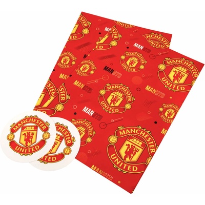 Fan-shop Balící papír MANCHESTER UNITED Text