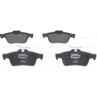 BOSCH Sada brzdových platničiek kotúčovej brzdy 0986494528