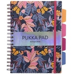 Pukka Pad Спирална тетрадка, B5, с правила, 100 страници, PUKKA PAD "Project Book Bloom", смесен модел 9494-BLM(ASST) (9494-BLM(ASST))