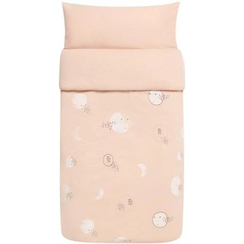 Baby Clic Комплект детски чаршафи Baby Clic - Nuit Pink, 70 х 140 cm (B30225570)