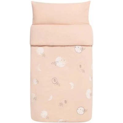 Baby Clic Комплект детски чаршафи Baby Clic - Nuit Pink, 70 х 140 cm (B30225570)