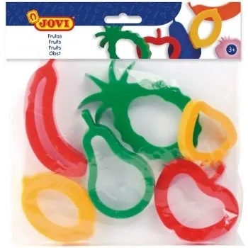 Image 1 of JOVI - Комплект формички за пластилин - Плодове - 6 броя (J7/F)