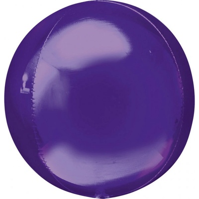 Amscan Balonek fóliový koule fialová 40 cm