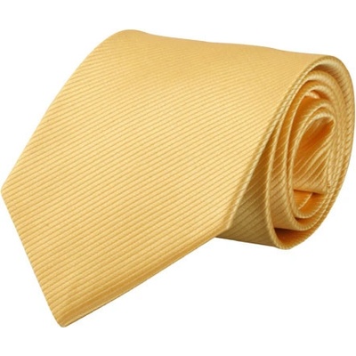 Premier Line kravata Colours s jemným proužkem žlutá