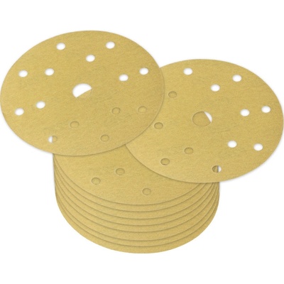 DEMA Brúsny papier pre excentrickú brúsku 150 mm P220, 10 ks