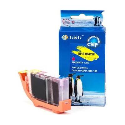 Compatible Глава за CANON PIXMA PRO 100 - Magenta - CLI-42M - 6386B001 - G&G (NC-C-0042M)