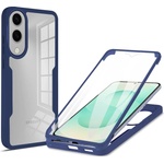 Techsuit Калъф за Samsung Galaxy S25 Edge - Techsuit - ColorVerse 360 Series + Screen Protector - Син